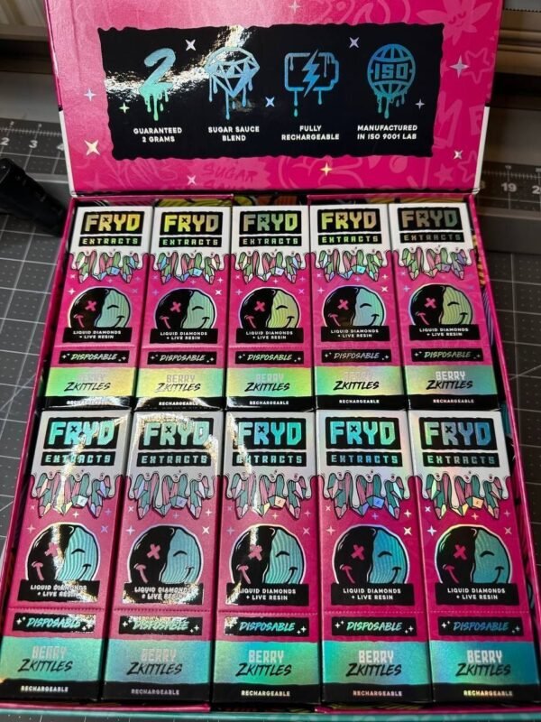 FRYD Extracts Disposable 50 Pack Box